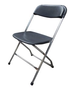 Klapstoel Zwart